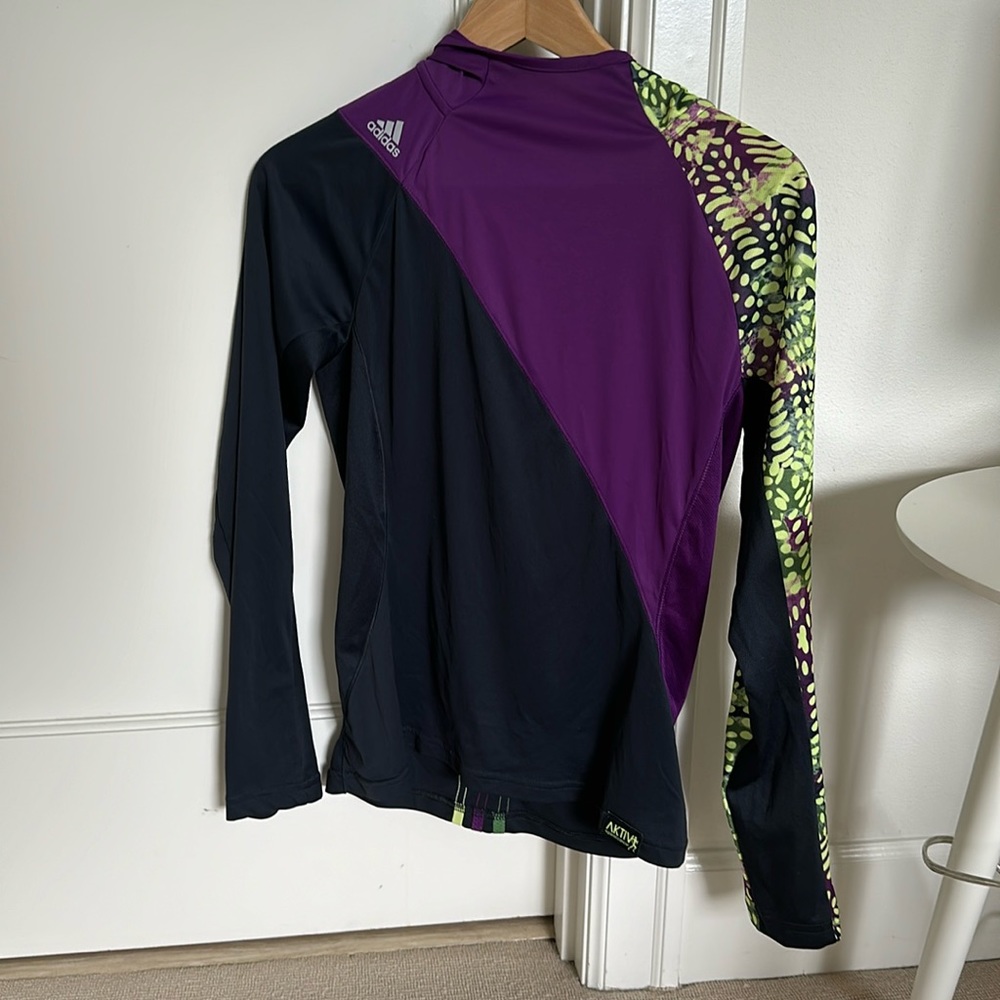 Lightweight Adidas long sleeve running hoodie